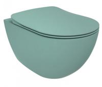 Wandcloset Aquasplash Rimoff Ophang Toilet Zonder Bidet Nijl Groen Aquasplash - thumbnail