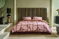 VT wonen VT wonen Dekbedovertrek Bold Shapes Zachtroze 200x200/220 cm - thumbnail
