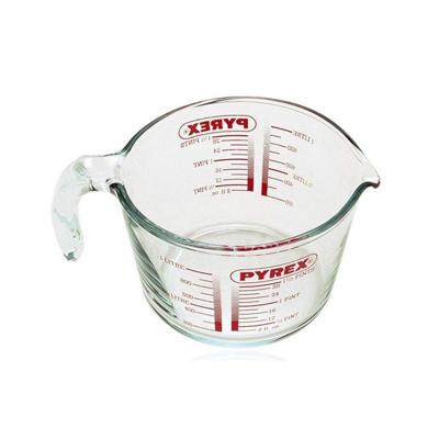 Pyrex maatbeker 1,0 Liter glas Pyrex maatbeker 1,0 Liter glas