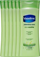 Vaseline Aloe Soothe body lotion - 6 x 400 ml - thumbnail