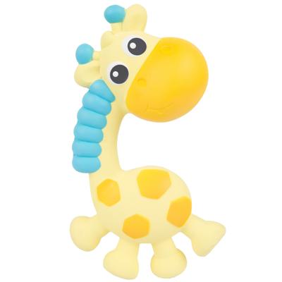 Playgro Squeak And Soothe Natural Teether hangend babyspeelgoed Playgro Squeak And Soothe Natural Teether hangend babyspeelgoed