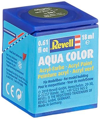 Revell 36361 Aqua Color verf Olijf-groen (zijdemat) Kleurcode: 361 RAL-kleurcode: 6003 Doos 18 ml