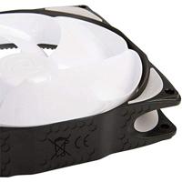NoiseBlocker NB-eLoop B12-P PC-ventilator Wit, Zwart (b x h x d) 120 x 120 x 25 mm - thumbnail