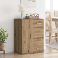 Dressoir met lade Artisan Eiken 59 x 39 x 80 cm Bewerkt hout - thumbnail