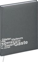 Pagna gastenboek, donkergrijs - thumbnail