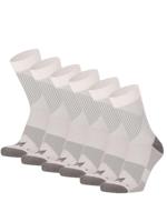 Xtreme Compressiesokken Quarter 6-pack Multi White-35/38 - thumbnail