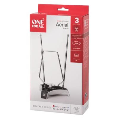 OneForAll SV9305 passieve DVB-T/T2 binnenantenne TV accessoire Zwart OneForAll SV9305 passieve DVB-T/T2 binnenantenne TV accessoire Zwart
