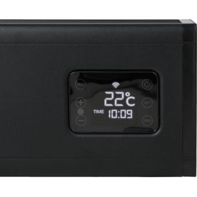 Convector Verwarming Eurom Alutherm Baseboard 1000W Laag Model met Wi-Fi Zwart - thumbnail