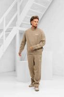 Equalité Fluffy Knit Trainingspak Heren Beige - Maat XXS - Kleur: BeigeWit | Soccerfanshop - thumbnail