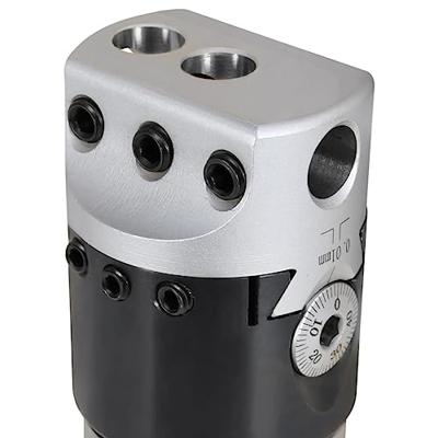 VidaXL 15-delige boorgereedschapsset met mt3-f1-12 boorkop 50 mm