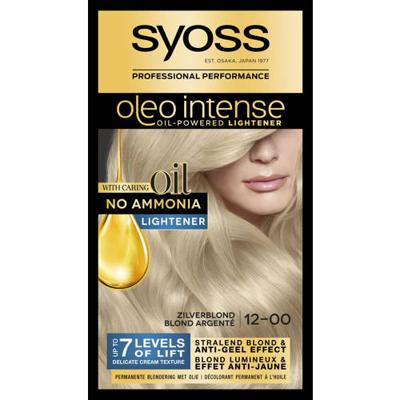 Syoss Syoss Oleo Intense 12-00 Zilverblond Lightener Haarverf (1set)