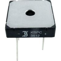 Diotec KBPC10/15/2502WP Bruggelijkrichter KBPC 200 V 25 A Eenfasig - thumbnail