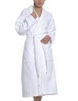 Vossen Vossen badjas Feeling Wit L - thumbnail