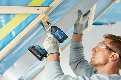 Bosch Professional GSB 18V-110 accu schroefklopboormachine + GDR 18V-210 C slagschroevendraaier 18V 5.0 Ah in L-BOXX - 0615990N2V - thumbnail