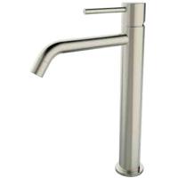 Wiesbaden Style XL Wastafelkraan - Verhoogd - Geborsteld Staal - thumbnail