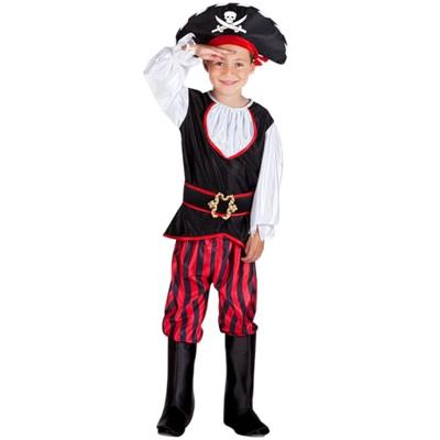 Boland kinderkostuum piraat tom, 4-6 jaar