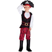 Boland kinderkostuum piraat tom, 4-6 jaar - thumbnail