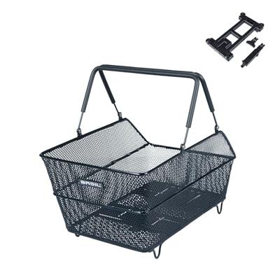 Fietsmand Basil Cento achtermand Multisysteem NX - zwart