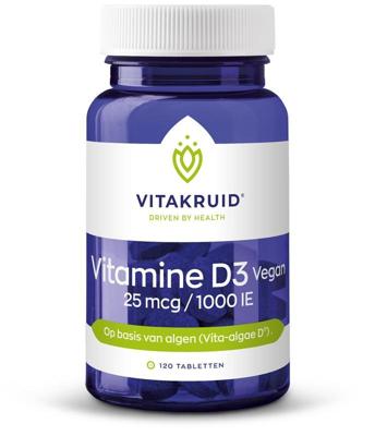 Vitakruid Vitamine D3 Vegan 25 mcg / 1000 IE