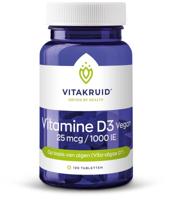 Vitakruid Vitamine D3 Vegan 25 mcg / 1000 IE - thumbnail