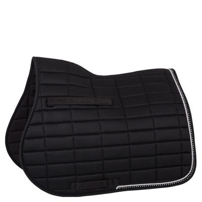 BR Glamour Chic zadeldek zwart maat:vs full