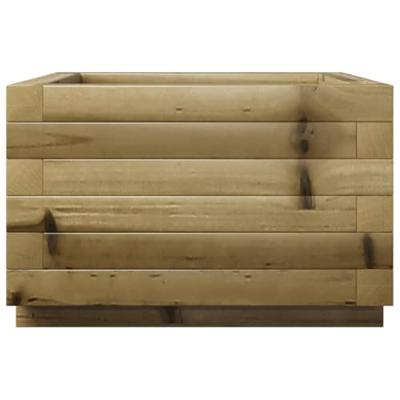 VidaXL Plantenbak 40x40x26,5 cm geïmpregneerd grenenhout