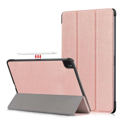 3-Vouw sleepcover hoes - iPad Pro 11 inch (2018/2020/2021) - Rose Goud 3-Vouw sleepcover hoes - iPad Pro 11 inch (2018/2020/2021) - Rose Goud