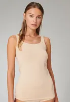 2-Pack dames hemden - Organic 95/5 - Basics - Biologisch katoenen vrouwen hemdjes - Onderhemd met brede bandjes - thumbnail