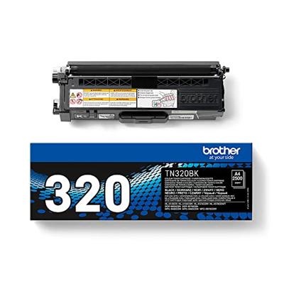 Brother Toner TN-320BK Origineel Zwart 2500 bladzijden TN320BK