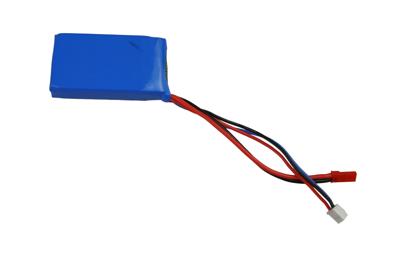 Lipo Accu 2S 7.4V 1500mAh BEC, Buzzard Pro XL