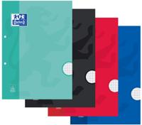 Cursusblok oxf school a4 5mm 2g 200pag 80gr ass | 5 stuks - thumbnail