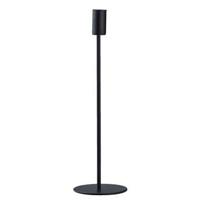 Kandelaar Mozart - zwart - Ø9x29 cm - Leen Bakker - thumbnail