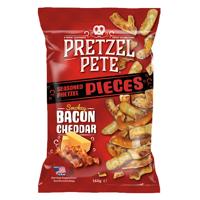 Pretzel Pete - Smokey Bacon Chedder Pretzel Pieces - 160g - thumbnail