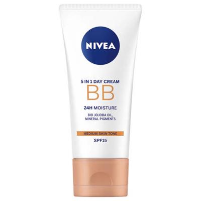 Nivea Essentials BB cream medium SPF15 50 Milliliter Nivea Essentials BB cream medium SPF15 50 Milliliter