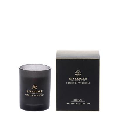 Riverdale Geurkaars Couture zwart Forest & Patchouli 10cm Riverdale Geurkaars Couture zwart Forest & Patchouli 10cm