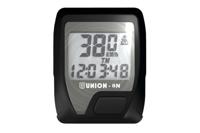 Union Fietscomputer 8 functies - Zwart - thumbnail
