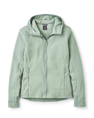 Rab Stavel Fleece Dames Dark Fig Green 10/S