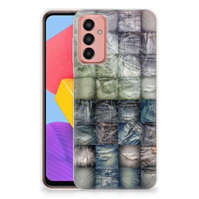 Silicone Back Cover Samsung Galaxy M13 | M23 Spijkerbroeken