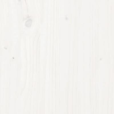 Bedframe massief hout wit 135x190 cm - thumbnail