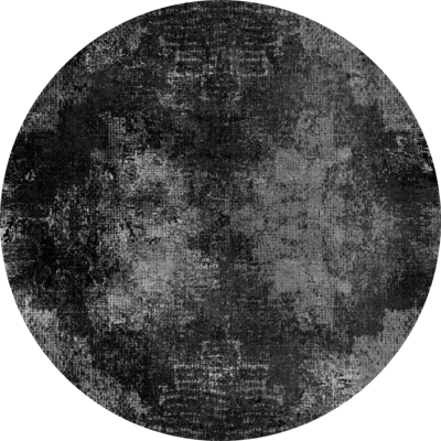 Moooi Carpets - Rond Vloerkleed Erosion Round Moon Wool - 350 cm rond