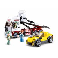 Sluban Auto Ambulance bouwstenen set - thumbnail
