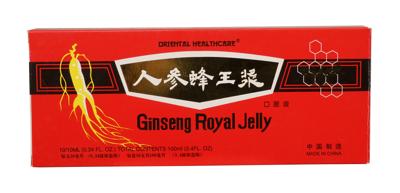 Panax Ginseng & Royal Jelly Kruidensiroop - Oriental Healthcare - 10x10ml