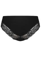 Dames kanten hipster - Lace - Kanten dames ondergoed - Badstof kruisje - Biologisch katoen - thumbnail