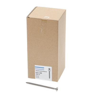 Spaanpl.schr.rvs pk tx25 6.0X100/60 dd