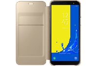Galaxy J6 (2018) Wallet Cover goud EF-WJ600CFEGWW - thumbnail