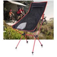 Outdoor draagbare vouwen Camping stoel licht vissen strandstoel luchtvaart aluminiumlegering rugleuning fauteuil - thumbnail