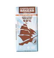 Reep tres hombres 52% melk cacaonibs & koffie bio 80 Gram - thumbnail