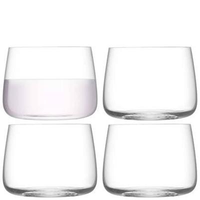 L.S.A. Metropolitan Glas 360 ml Set van 4 Stuks L.S.A. Metropolitan Glas 360 ml Set van 4 Stuks