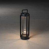 Konstsmide Otranto schwarz 7823-750 LED-lantaarn LED Zwart - thumbnail
