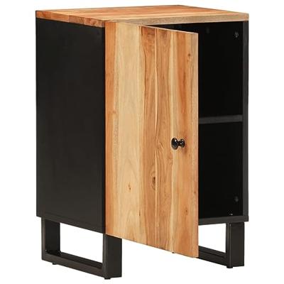 Badkamerkast 38x33x58 cm massief acaciahout